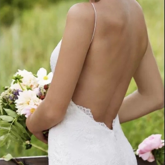 SOLD❗️Wedding Dress Inez style #54107 - Picture 2 of 8